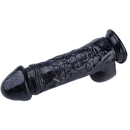 Textured PVC Suction Cup Dildo