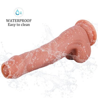 8 Inch Realistic Silicone Dildo