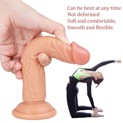 Flexible Dildo in Flesh Tone