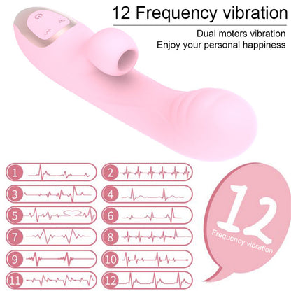 Pink Rechargeable Rabbit Vibrator