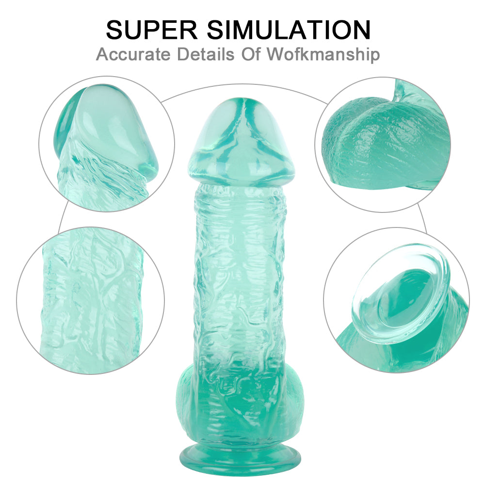 Dildo with Suction Cup Tools Adult Toys for Women Thrusting Didlo Machine for Men Thick Flexible Dildo Relaxing Massage Stick for Women Beginners