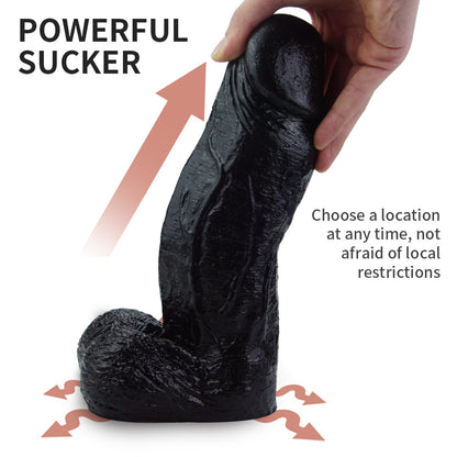 Thick Realistic Dildo with Base