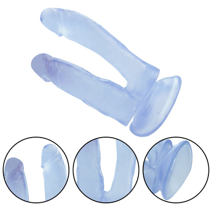 Blue Double-Ended Dildo