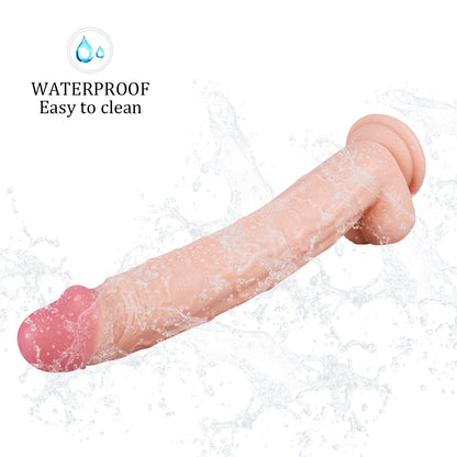 13 Inch Realistic Suction Cup Dildo