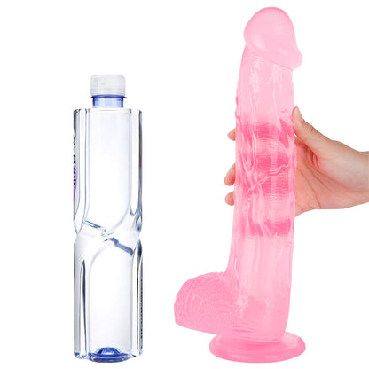 12 Inch Large Pink Dildo