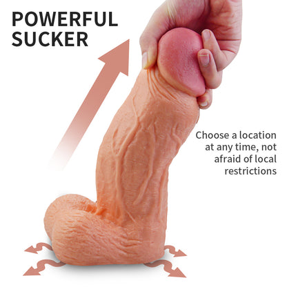 Thick Realistic Dildo with Base