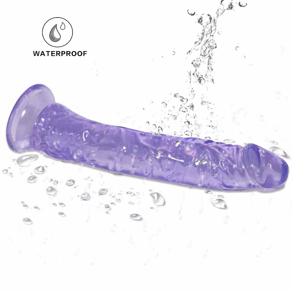 Dildo for Women Pleasure 8 inches Beginner Thrusting Sexy with Suction Cup Flexible Waterproof Realistic Adult Toys Personal Massager Tool