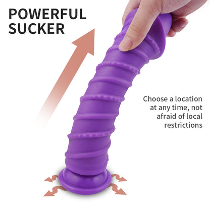 9 Inch Realistic Suction Cup Dildo