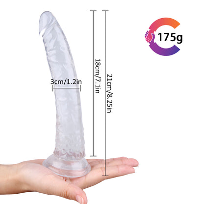 8 Inch Compact Realistic Dildo