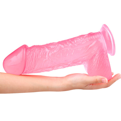 Textured PVC Suction Cup Dildo