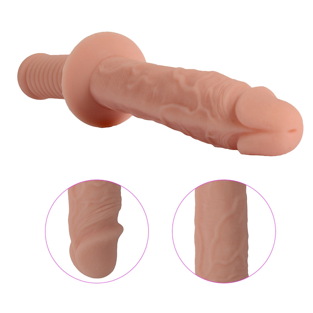 Double-ended soft massage stick