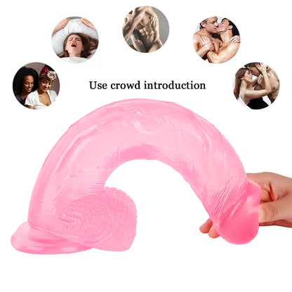 12 Inch Large Pink Dildo