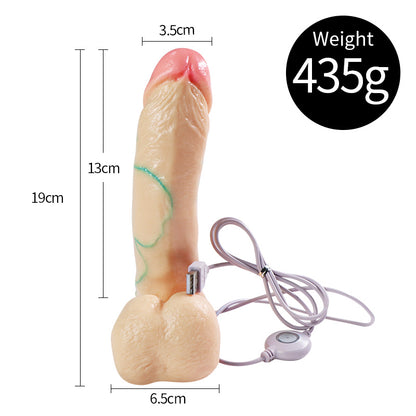 Realistic Dildo with Wired Controller