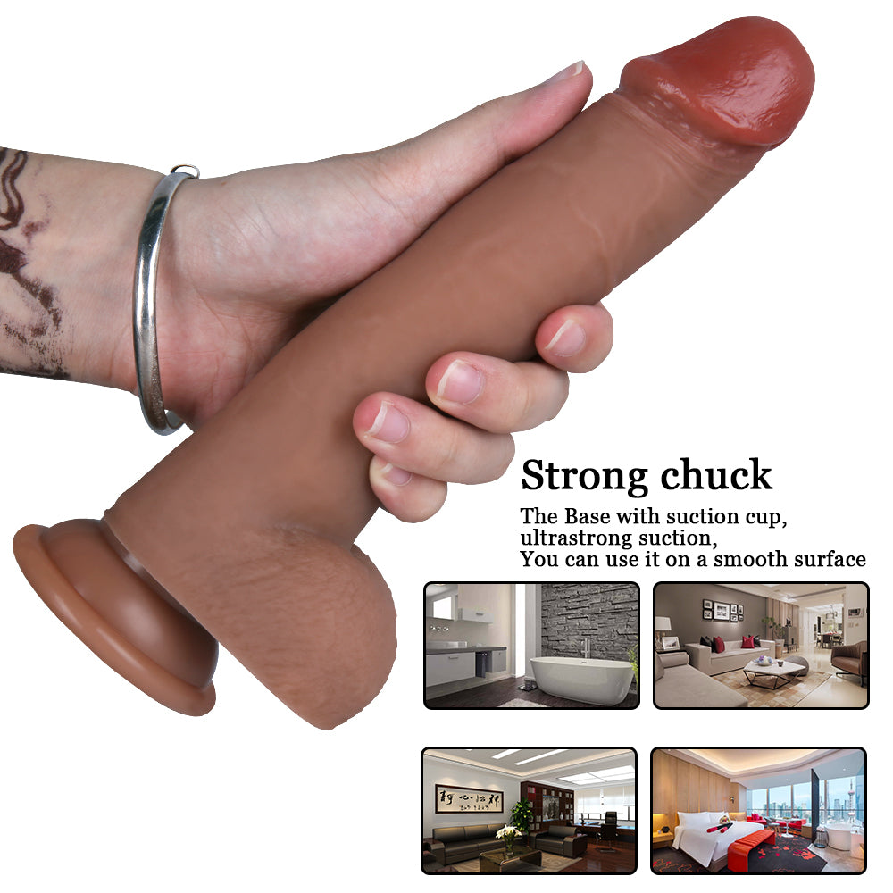 Long 8.6Inch Realistic G-Spot Dildo