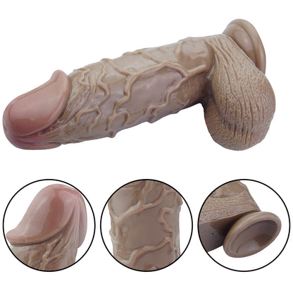 10 Inch Thick Lifelike Dildo