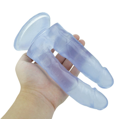 Blue Double-Ended Dildo