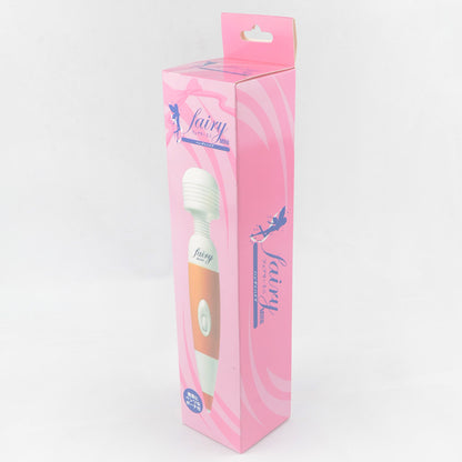 Pink Wand Vibrator with White Handle