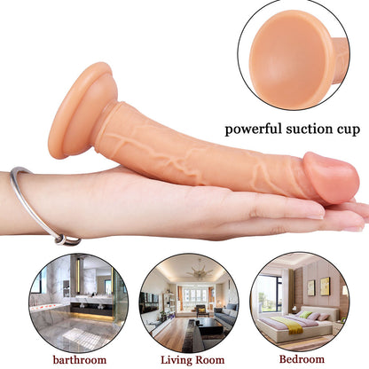 Flexible Dildo in Flesh Tone