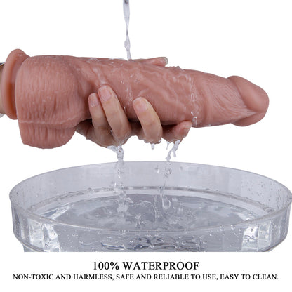 9 Inch Silicone Suction Cup Dildo