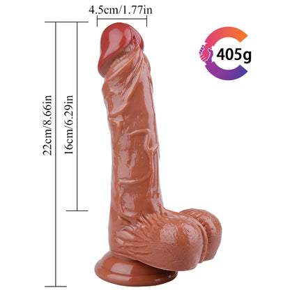 8 Inch Thrusting Realistic Dildo