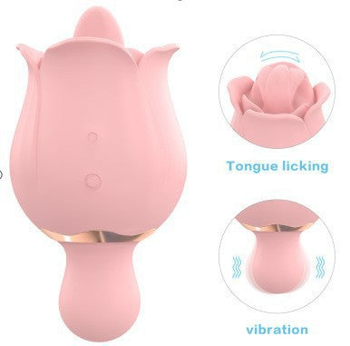 Rose-Shaped Moving-Tip Vibrator