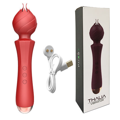 Rose-Head Handheld Intimate Massager