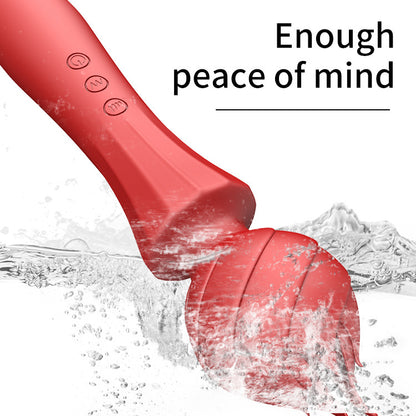 Rose-Head Handheld Intimate Massager