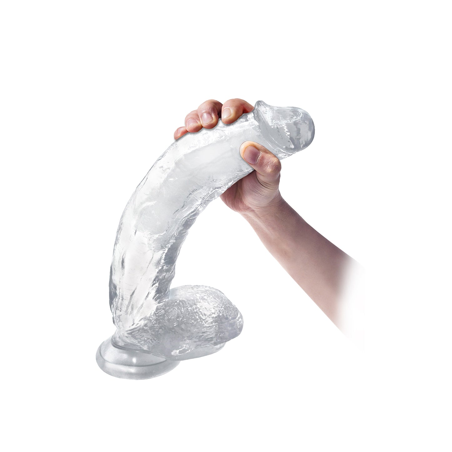 12 Inch Dildo in Clear