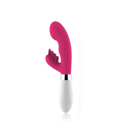 Pink Rabbit Vibrator with White Handle